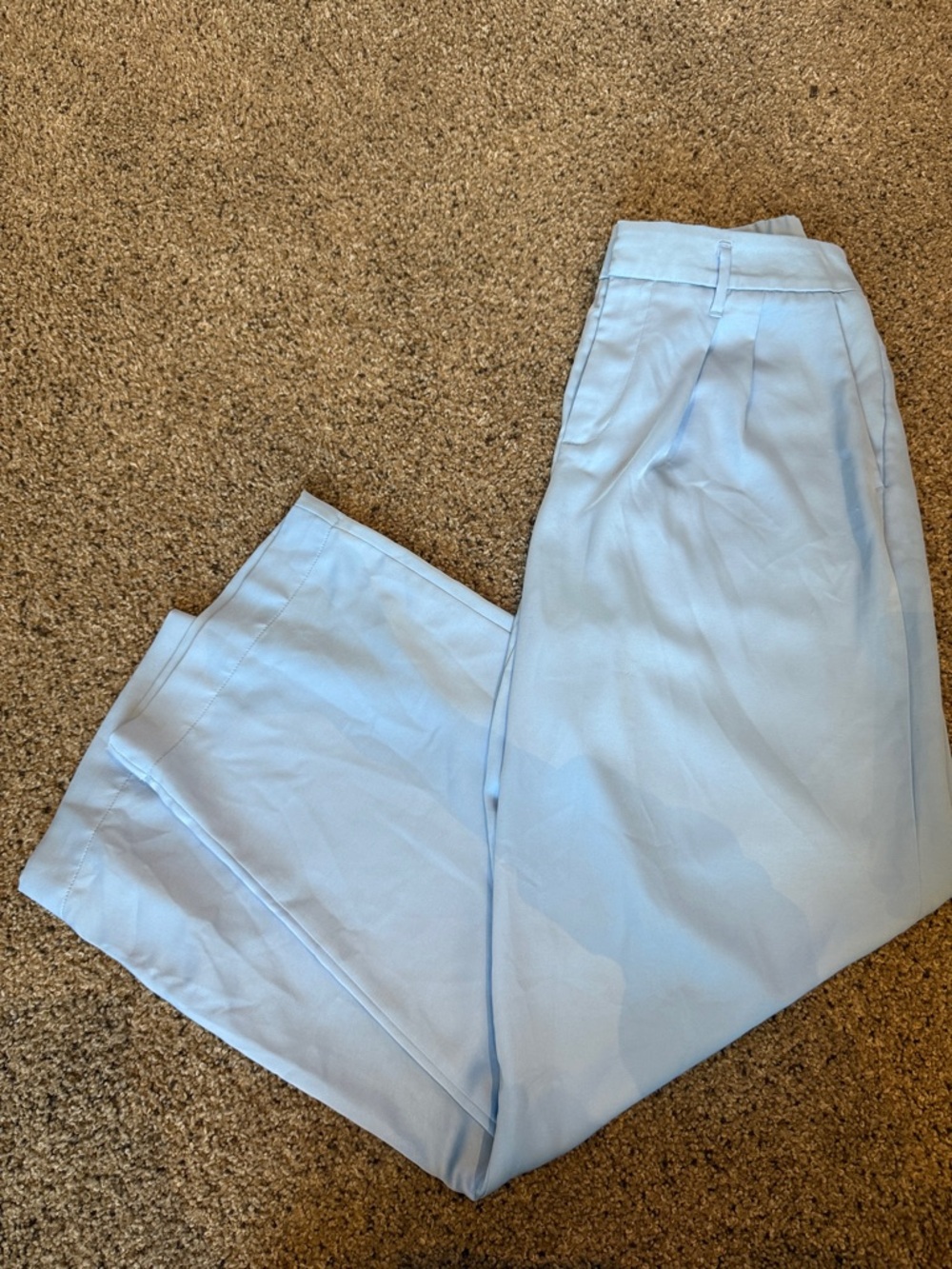 a new day Light Blue Women’s Pleated Chinos